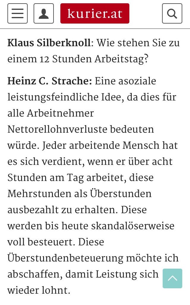 HC Strache - der Umfaller