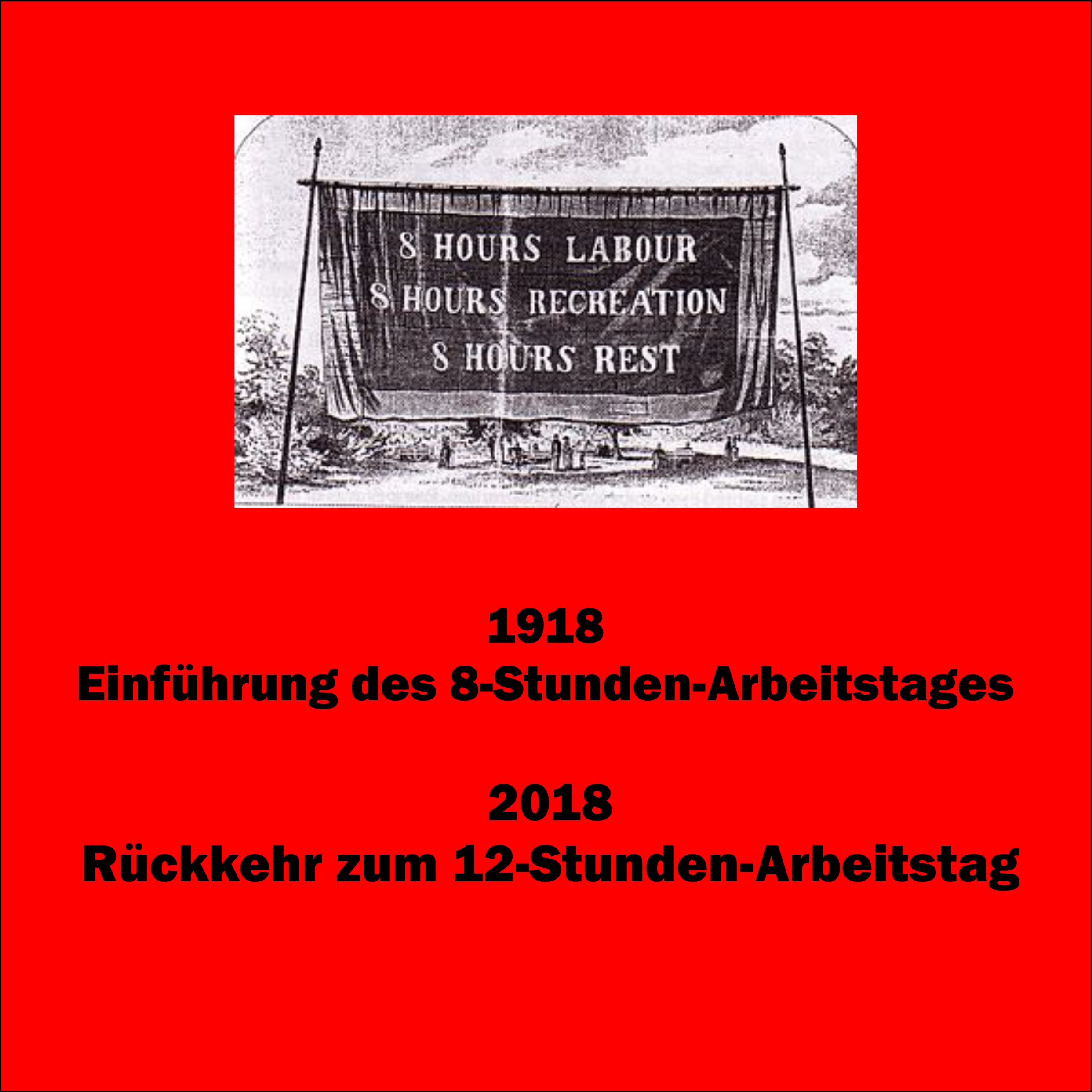 Vorwärts in die Vergangenheit – Nachtrag zum Tag der Arbeit