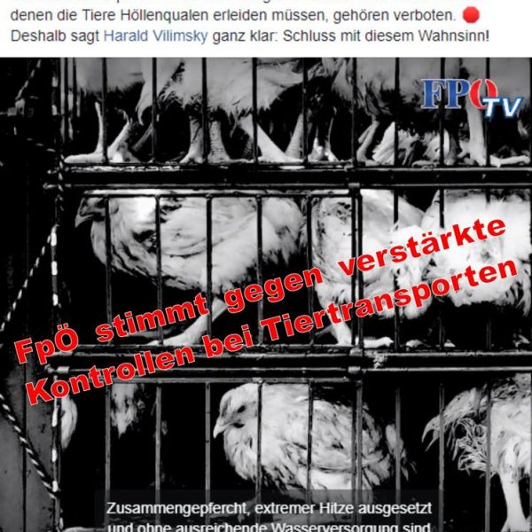 Die FPÖ und der Tierschutz