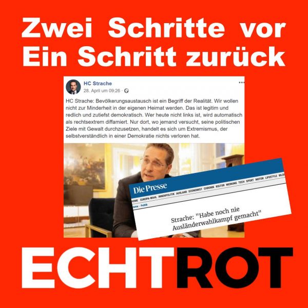 Zwei Schritte vor - ein Schritt zurück