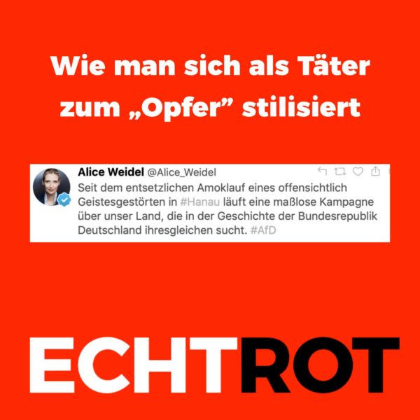 wie man sich als täter zum opfer stilisiert