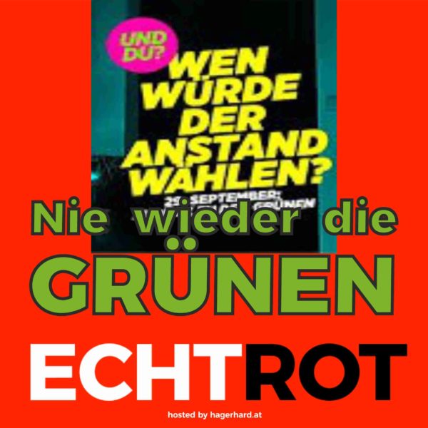 wen würde der anstand wählen?