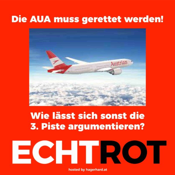 die AUA muss gerettet werden