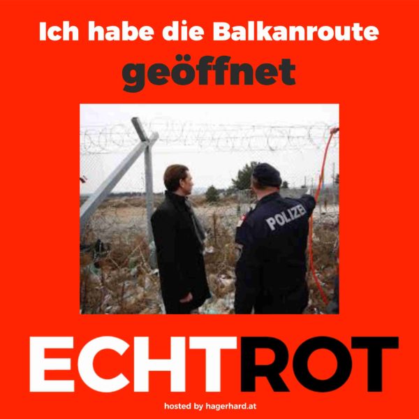 ich habe die balkanroute geöffnet