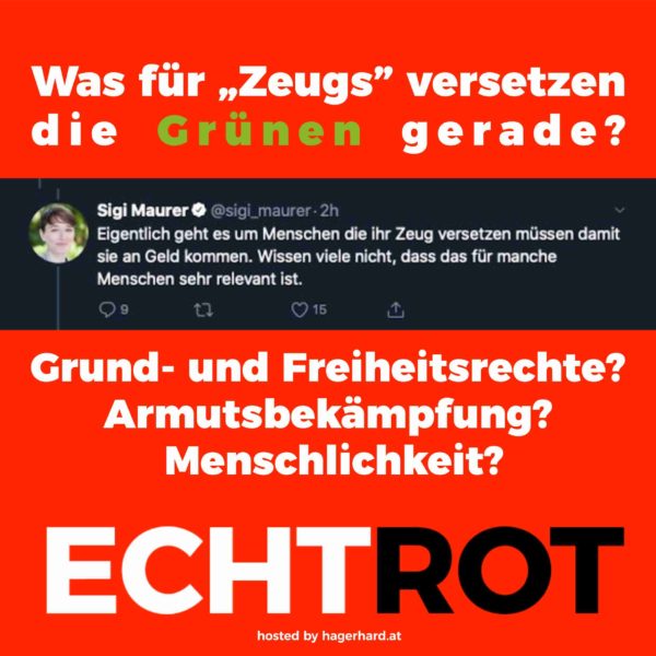 Das "Zeugs" das die Grünen versetzen