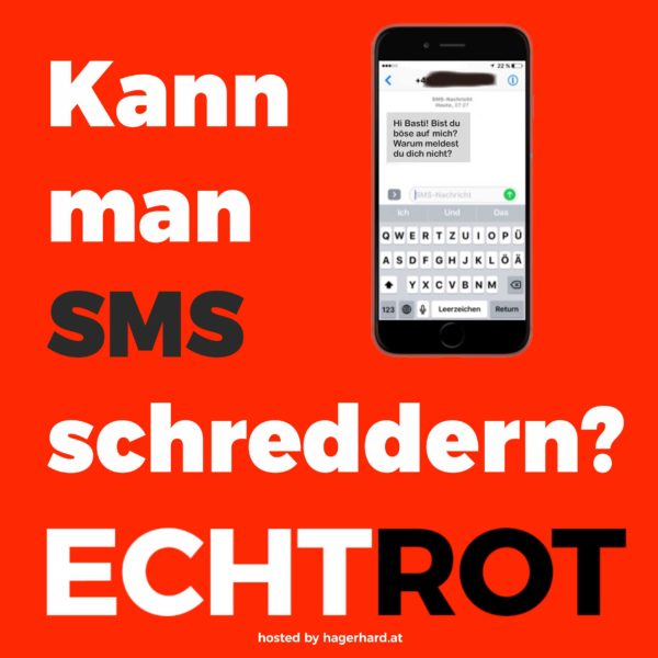 kann man SMS schreddern?