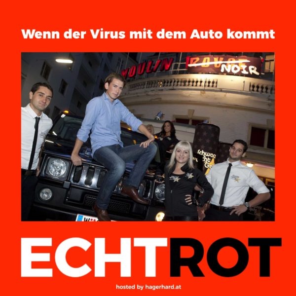 der virus kommt mit dem auto