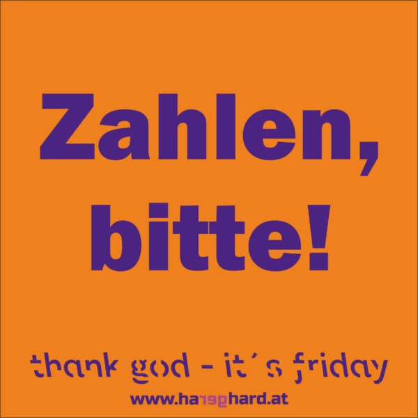 Zahlen, bitte!