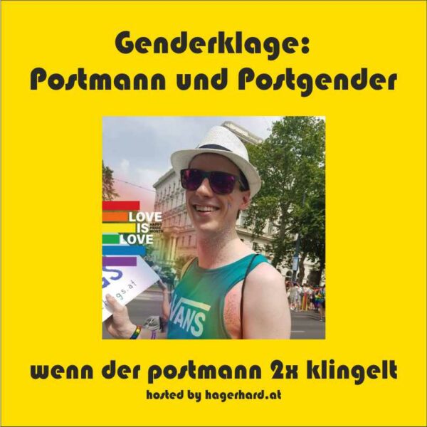 Genderklage: Postmann und Postgender