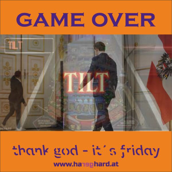 tilt - game over