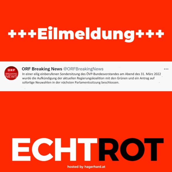 +++ EILMELDUNG +++