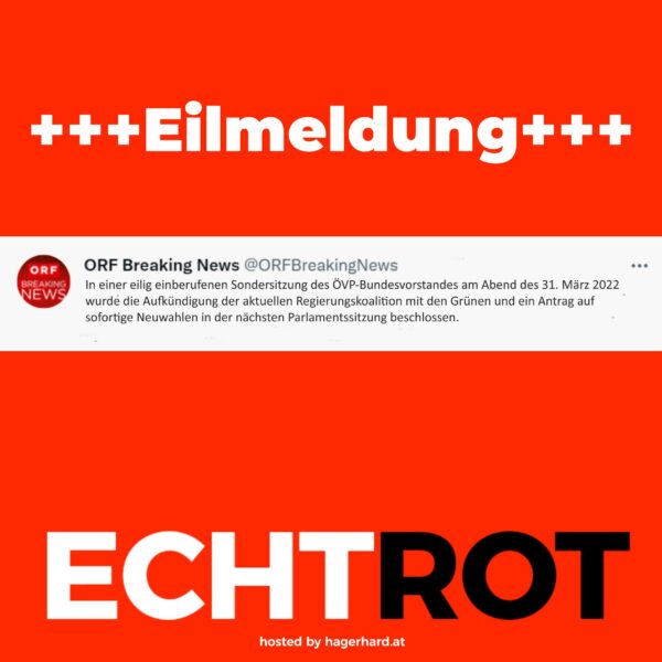 +++ EILMELDUNG +++