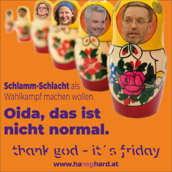 Oida, das ist nicht normal