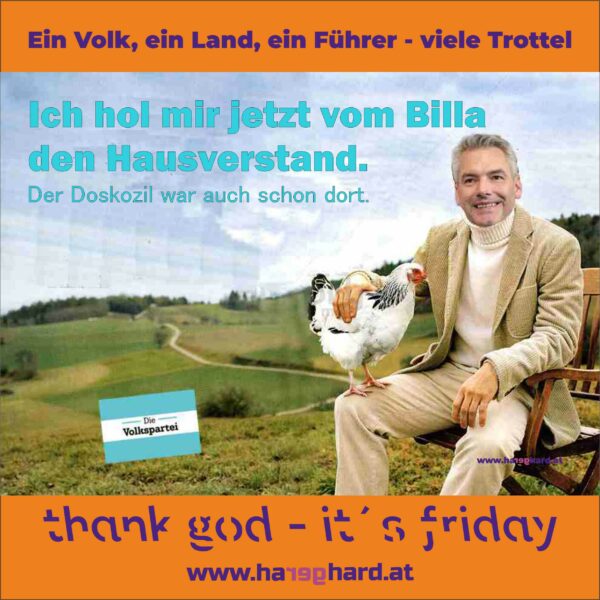 Ein Volk, ein Land, ein Führer - viele Trottel